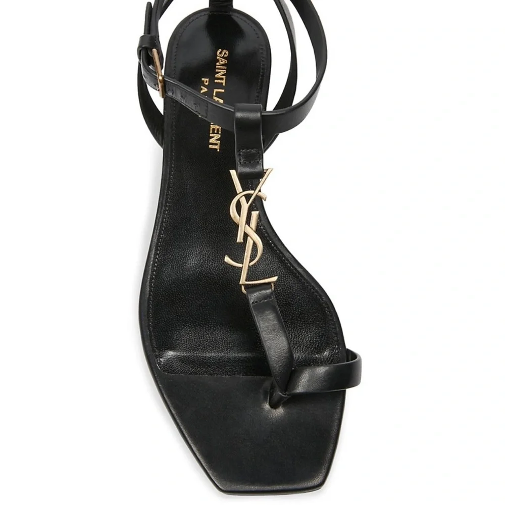 Saint Laurent Cassandra Sandal size 38 - Picture 4 of 13